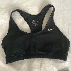 Nike black sports bra NWT
